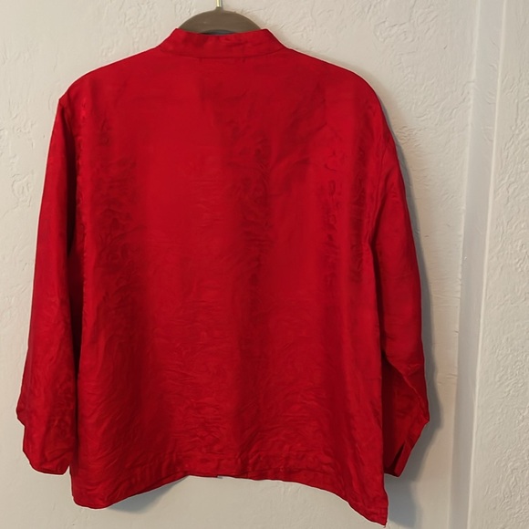Chico’s Design 100% silk blouse, size 2 - Picture 2 of 9